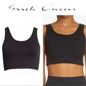RICK OWENS Gethsemane Black Knit Bra Top sz S